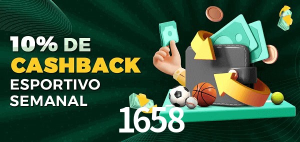 10% de bônus de cashback na 1658